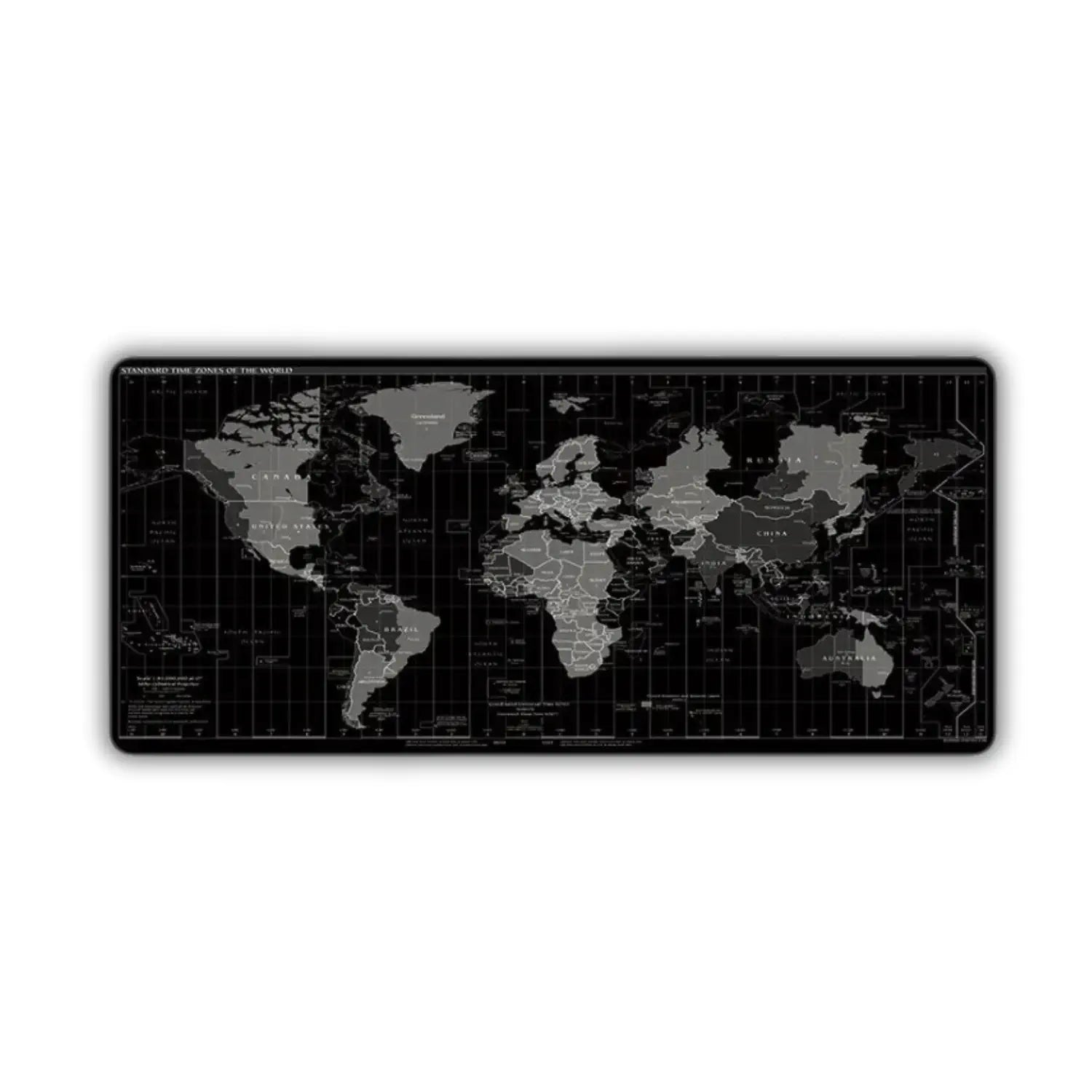 Globe Trotter Tapis de Souris Monde