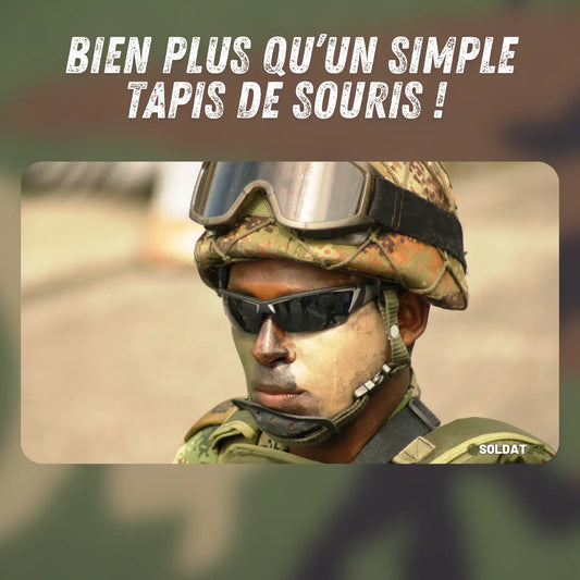 Tactical Tapis de souris Soldat.fr 