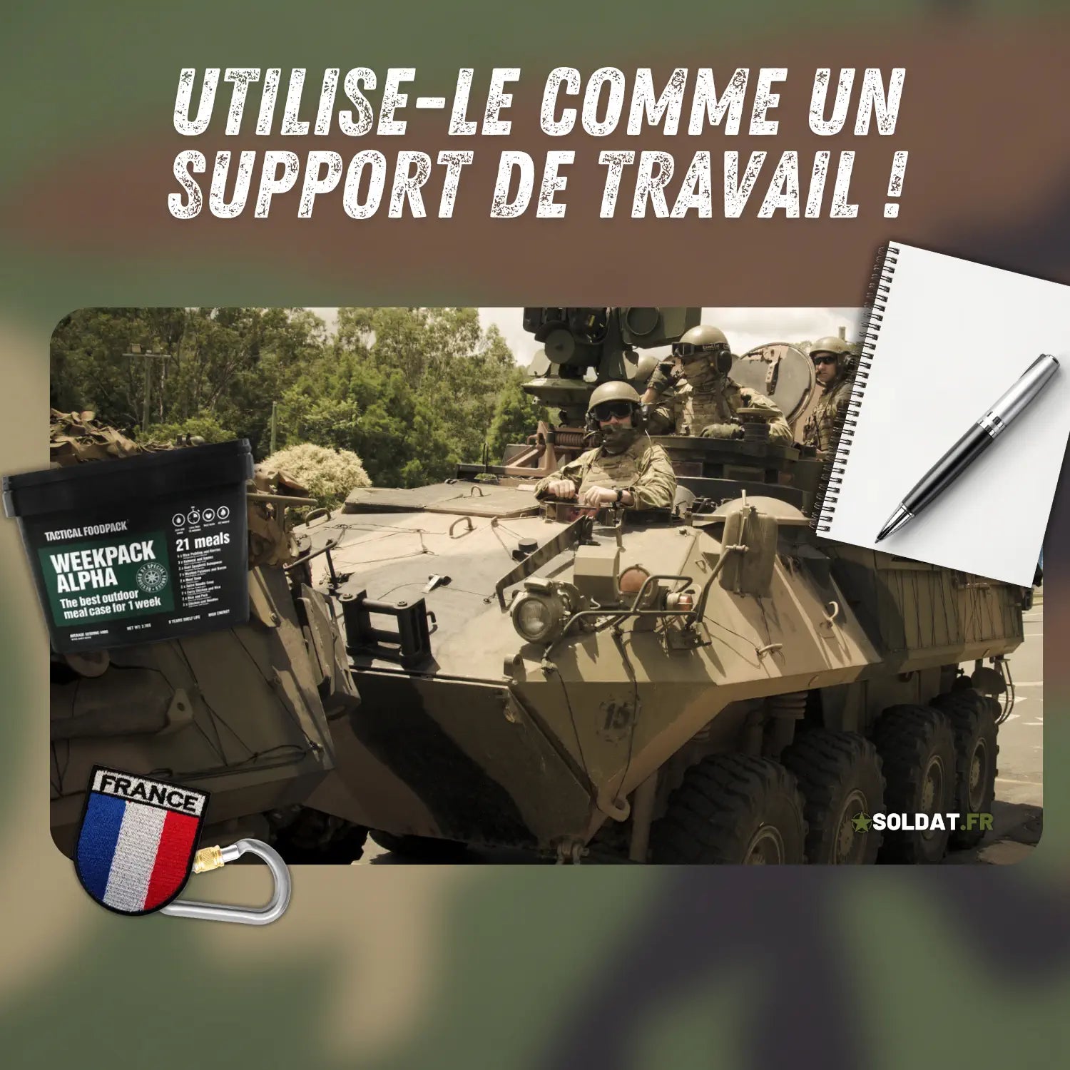 Tapis Char de souris X Soldat.fr