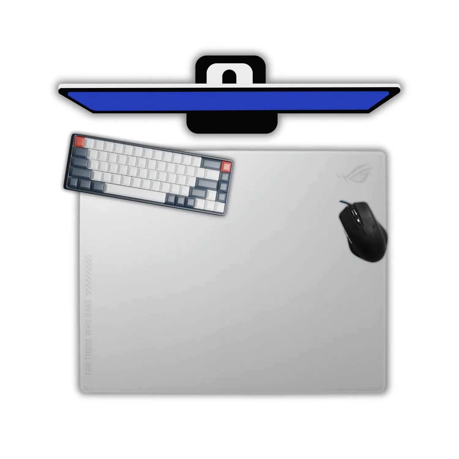 Tapis de souris ASUS ROG Moonstone Ace L White