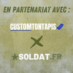 Tapis de souris X Soldat.fr Gilet - Vignette | CustomTonTapis.fr