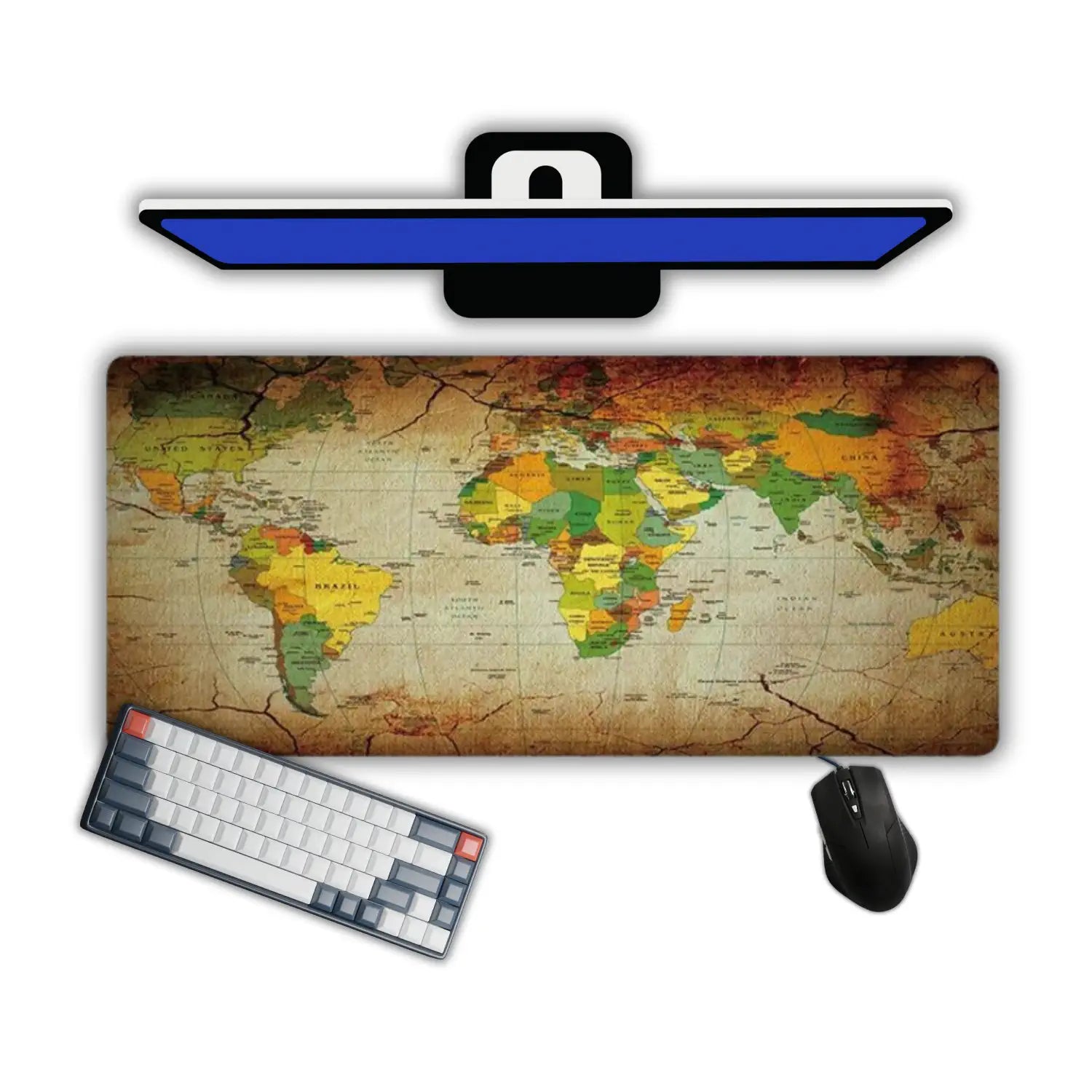 Tapis de Souris Monde World Explorer