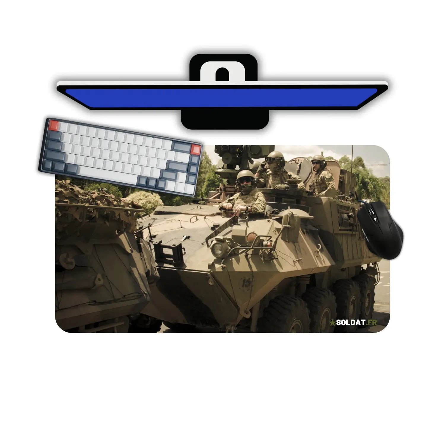 Tapis de souris X Soldat.fr Char