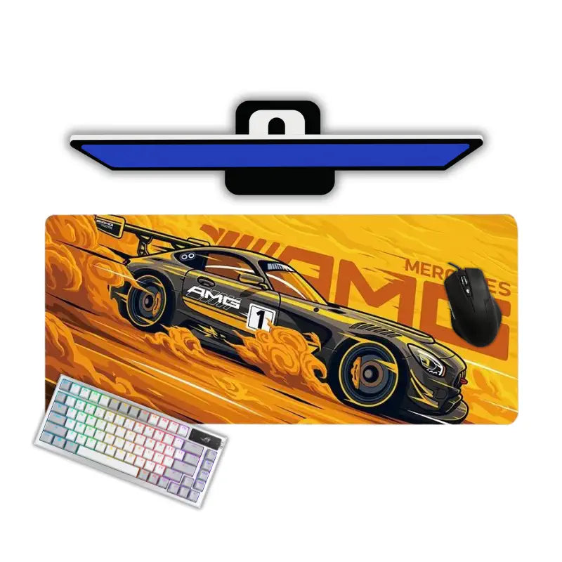 Tapis Gamer XXL Mercedes AMG