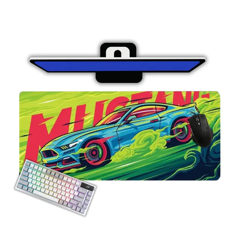 Tapis Gamer XXL Mustang