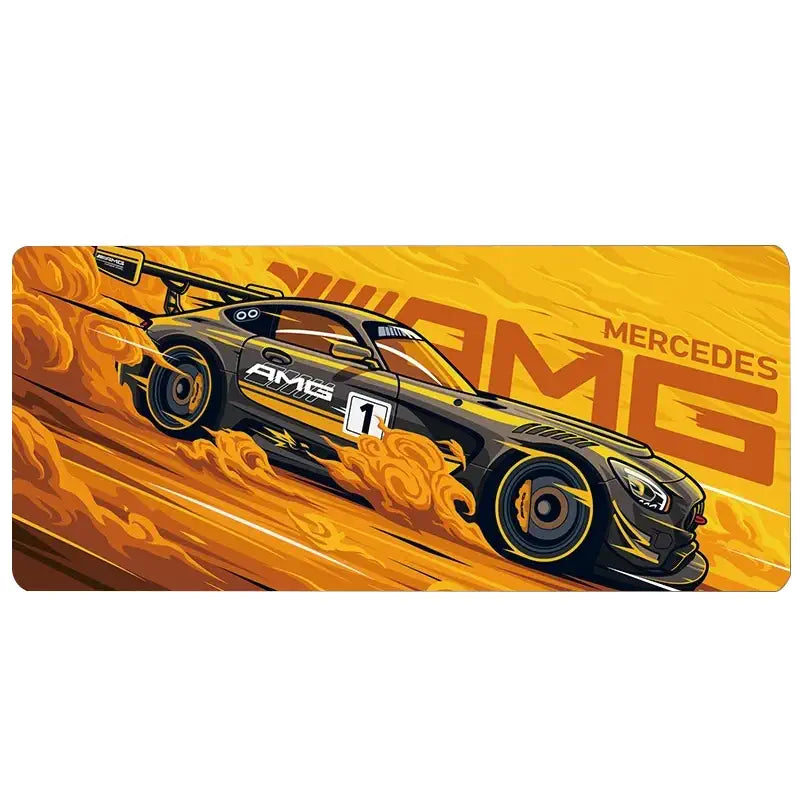 Tapis XXL Gamer Mercedes AMG